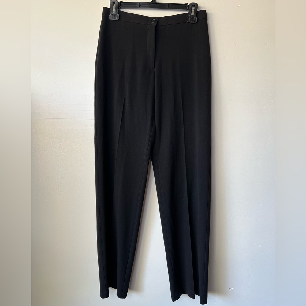 Briggs New York Black Straight Leg Pants, 4 Tall